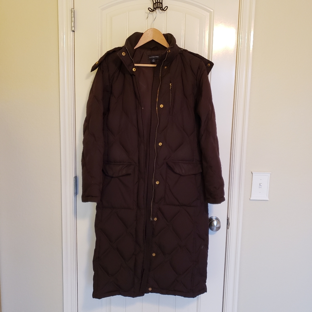 Long Down Coat size 6-8